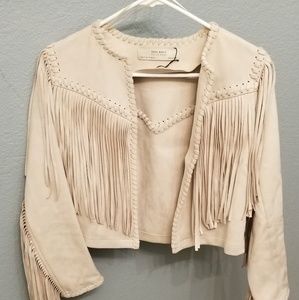 Zara Fringe Jacket